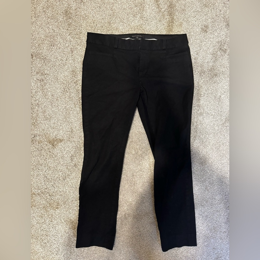Banana Republic Black Dress Pants. Size 6